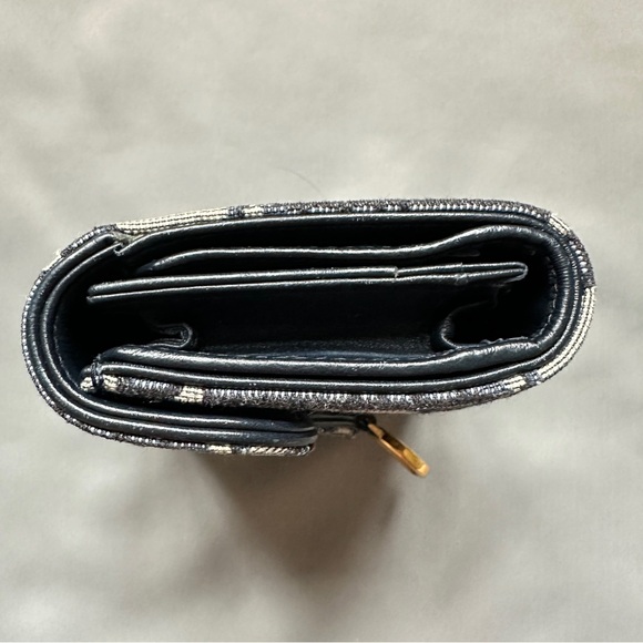 Dior Saddle Lotus Tri-Fold Wallet - Picture 5 of 8